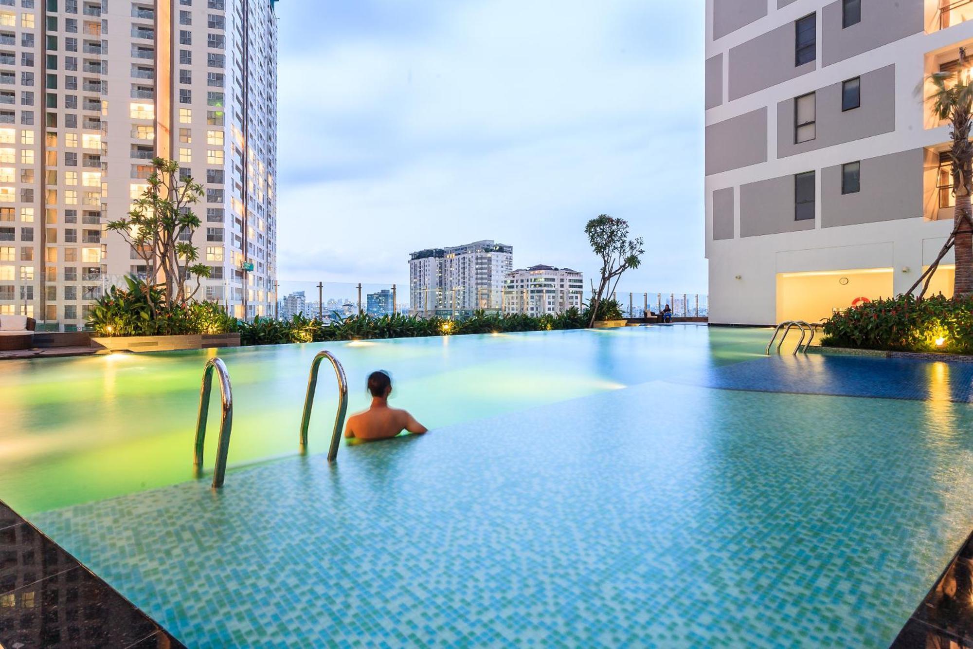 2brs View In The Heart Of Saigon - Free Infinity Pool Appartement Hô Chi Minh-Ville